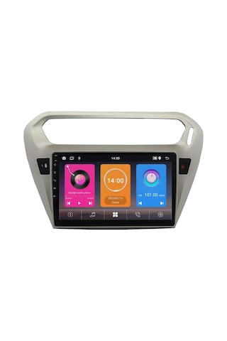 Peugeot 301 Android Multimedya Sistemi Gri 2012-2024 Clarion 4/64