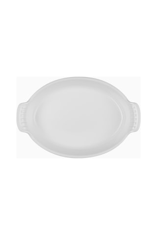 Le Creuset Oval Seramik Mini Fırın Kabı Fırın Tepsisi Beyaz