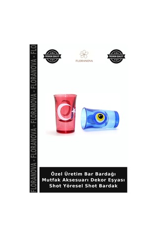 Özel Üretim Bar Bardağı Mutfak Aksesuarı Dekor Eşyası Shot Yöresel Shot Bardak