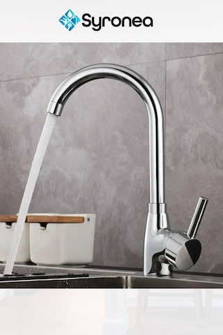 Delta Banyo Lavabo Bataryası Krom Eviye Musluk Kısa Batarya Krom