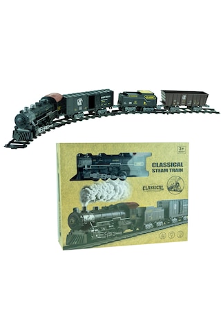 Tren Işıklı Sesli Buharlı Oyuncak 1987 Tren Klasik 28 Parça
