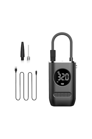 Reedark Oto El Tipi Kablosuz Şarjlı Hava Pompa, Araba Lastiği İçin Elektrikli Taşınabilir Şişirme Cihazı