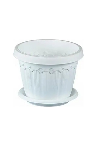 Elfplast 3 Litre Dekoratif Saksı, Tabak İl 170950014