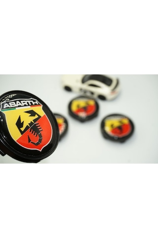 Abarth Jant Göbeği Kapak Seti 60mm