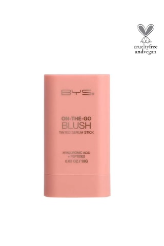 Bys Tinted Serum Stick Blush Baby Pink Pembe Nemlendiricili Ve Işıltı Veren Stick Allık 01 Baby Pink