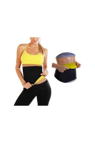 Multiflexpro Giyilebilen Sporcu Termal Sauna Kemer Geçmeli Siyah