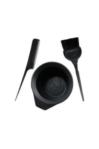 Saç Boya Fırçası+Krepe Tarağı+Boya Kabı Saç Boyama Seti (550136590) Saç Boya Fırçası+Krepe Tarağı+Boya Kabı Saç Boyama Seti (550136590)