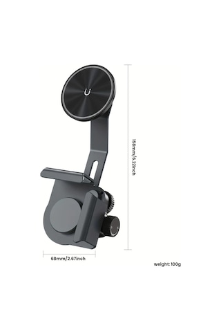 Honeybeeshop Su7y Tesla Model Y 3 S X Cybertruck Aksesuarları Yapıştırıcı Gerektirmeyen Manyetik Araç Telefon Tutucu Gösterge Paneli