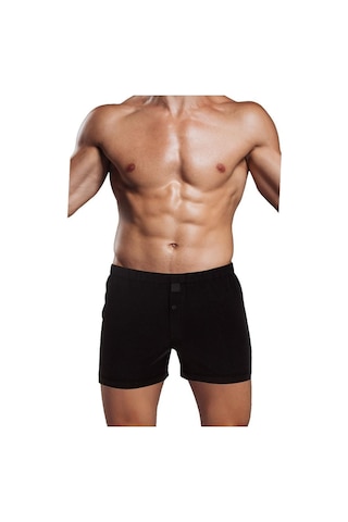 The Don Jersey Penye/Örme Erkek Boxer Siyah Renk
