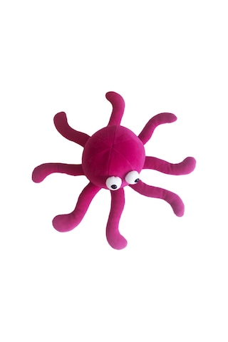 Ahtapot Pembe Wellsoft 36 Cm