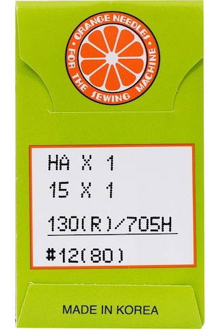 Orange Hax1 Ev Tipi Dikiş Makine İğnesi 12 Numara 10 Adet