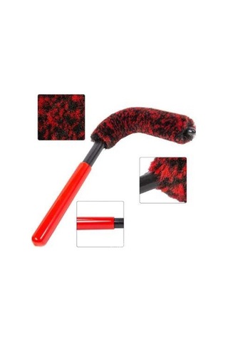 Autocher 3lü Esnek Mikrofiber Çizmeyen Jant Firçasi