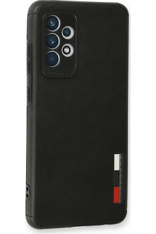 Cosmotex Newface Samsung Galaxy Uyumlu A53 5g Kılıf Loop Deri Silikon - Siyah