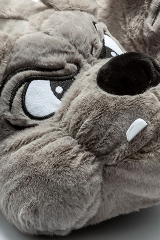 Twigy Cane Kadın,Garson Boy Hayvanlı Panduf Gri 33/38 AA0620 Gri