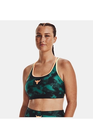 Under Armour Kadın Project Rock Crossback Family Baskılı Spor Sütyeni 1377953-722