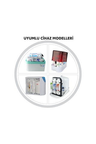 Su Arıtmacihazı 8 Li Filtre Seti 11 Aşamalı - LG Uyumlu Membranlı - Inline