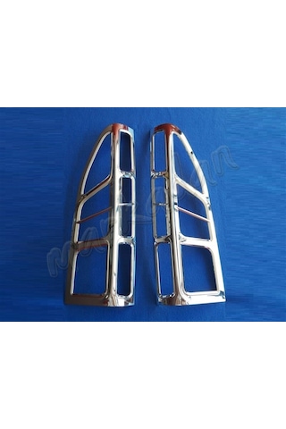Citroen Berlingo Krom Stop Çerçevesi 2008-2018 2 Parça Abs Krom