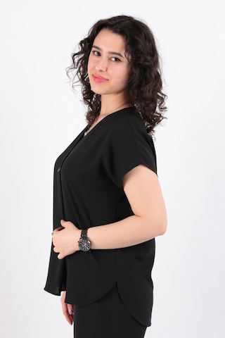 Ayhan 81908 Kadın Bluz 81908-174-R1534 Siyah