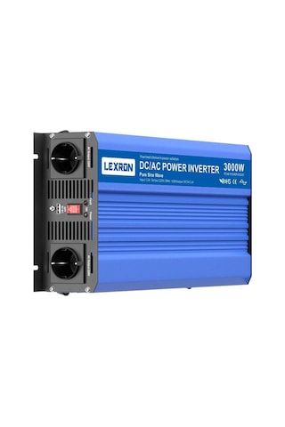 Lexron 3000w 12v 3000 Watt Tam Sinüs İnverter