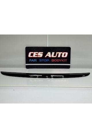 Bmw E60 Uyumlu M5 Piano Black Spoiler İthal 1