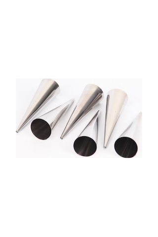 6'lı Korne Kalıbı Paslanmaz Çelik Tarif Edildiği Gibi