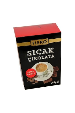 Fiero Sıcak Çikolata 250 Gr 250 G
