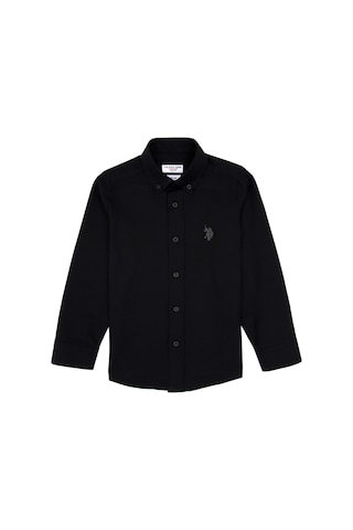 U.s. Polo Assn. Erkek Çocuk Siyah Gömlek Basic 50316801-vr046 Siyah