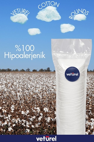 Veturel Köpek Yara Deri Bakımı Yanık Kaşıntı Kızarıklık Tahriş Yara Spreyi 300ml + Disk Pamuk 50li