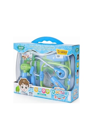 Pasifik Toys Işıklı Doktor Seti Mavi Bs8602a