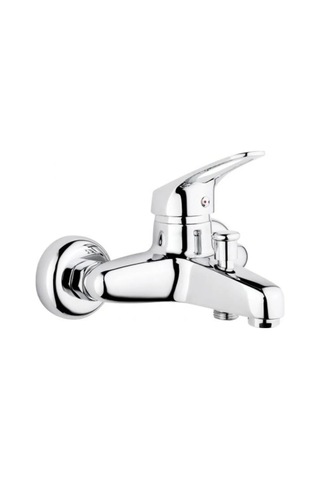 Modern Mix Krom Kaplama Banyo Duş Bataryası Musluğu Çeşmesi