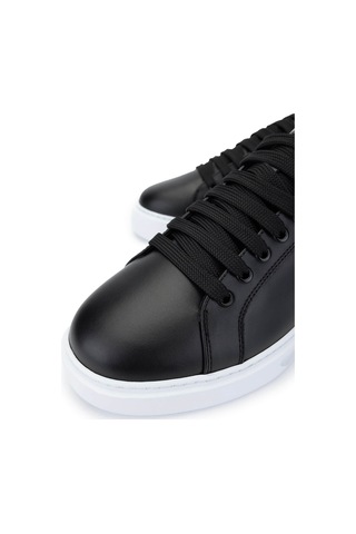 Roberto Cavalli Erkek Hakiki Deri Siyah Sneakers & Spor Ayakkabı 780 25730 Erk Ayk Y25 Nero Siyah