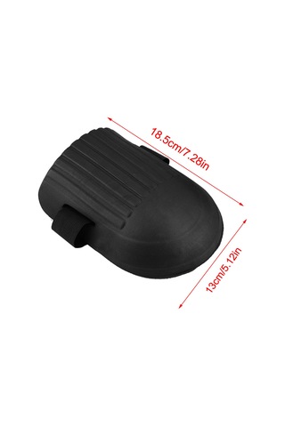 Springsun Eva Ve Xpe Bahçe Diz Koruyucuları 1 Çift - Sıkma Kordonlu, Kaymaz Dış Kabuk, Hafif Ve Dayanıklı Siyah Dizlik