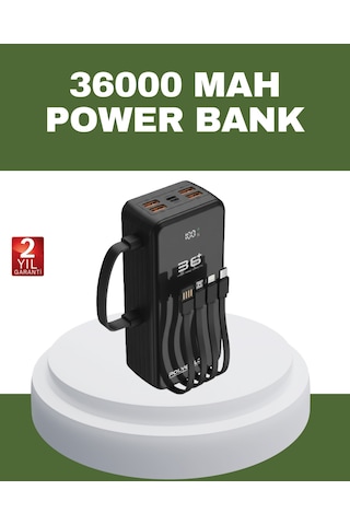 Hızlı Şarj Destekli Powerbank Tüm Cihazlarla Uyumlu - Lisinya Ff000