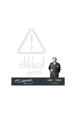 Bloknot Küp Not Kağıdı Kutulu Atatürk Temalı