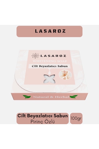 Cilt Beyazlatıcı Doğal Bitkisel Pirinç Sabunu 100 Gr