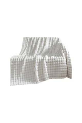 70x100cm Tek Katlı Flanel Battaniye Basit Kalınlaştırılmış Kanepe Örtüsü Yeni Yatak Örtüsü Beyaz