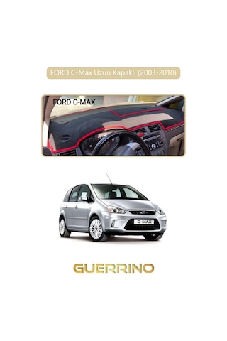 Ford C-max Uzun Kapaklı 2003-2010 Torpido Koruma Halısı Bej Kenar 1 Adet