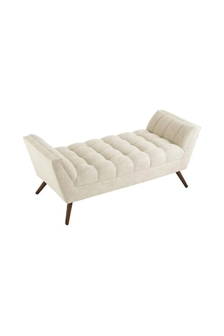 Anka Puf Bench Bank KREM