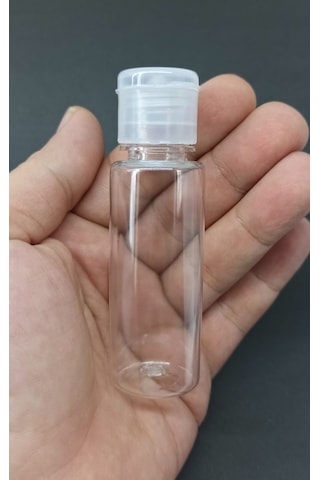 100 Adet 30 Ml Kolonya-Likit-Dezenfektan- Boş Şişe 30 Ml Şişesi