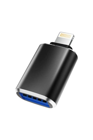 Apple Lightning Uyumlu Usb 3.0 Yüksek Hızlı Veri Aktarımı Otg Çevirici Dönüştürücü Adaptör