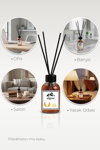 Ilgaz Oda Parfümü Bambu Çubuklu Fire Angel 110 ML