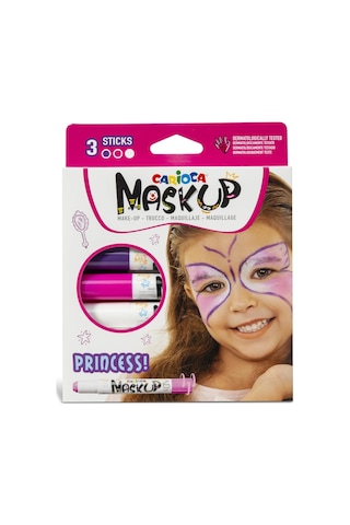 Carioca Mask Up Yüz Boyasi Prenses 3 Renk 10'lu