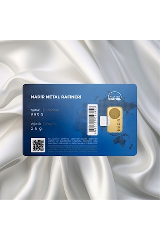 Leva Gold 2.5 Gr 24 Ayar Nadir Gram Altın