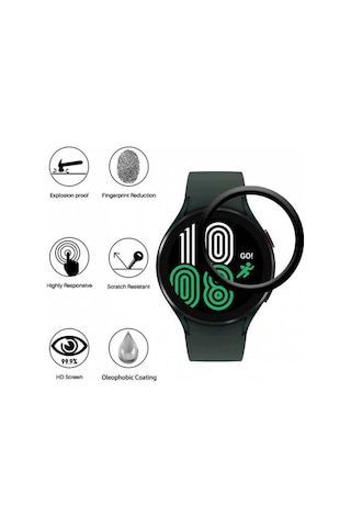Samsung Galaxy Watch 4 44Mm Ekran Koruyucu Nano Esnek Cam