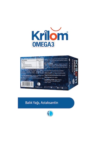 Krilom Omega 3 Takviye Edici Gıda 50 Yumuşak Kapsül