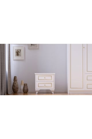 Rabi Mobilya Gold Country Komodin