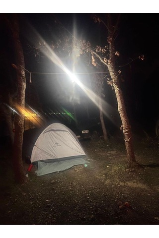 Kamp Lambası 3 Metre Usb Led Ampul Kamp Lambası Mini Kamp Feneri Beyaz