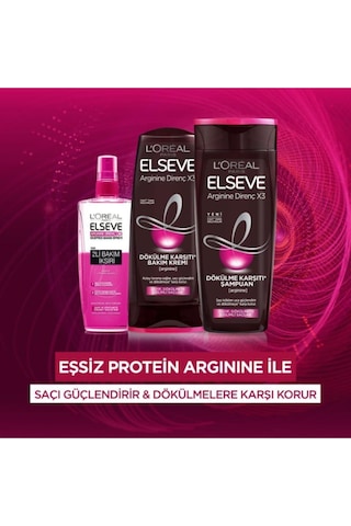 L'Oréal Paris Elseve Arginine Direnç X3 Dökülme Karşıtı Saç Kremi 360 ML