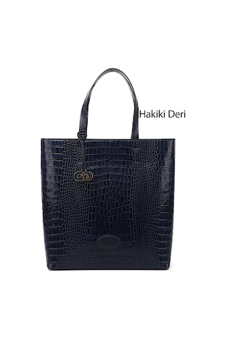 Gönderi R Kadıın Lacivert Krako Hakiki Deri El Ve Omuz Çantası Ddzw002b8179 Lacivert
