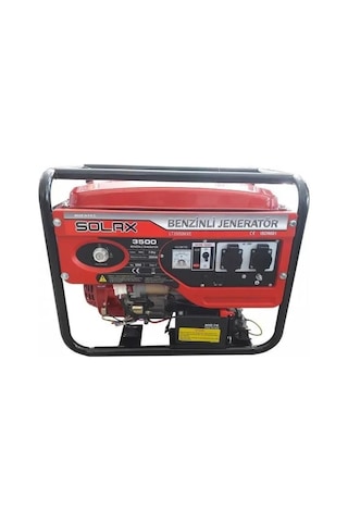 Solax LT 3500 MX İpli 3.5 Kva Monofaze Benzinli Jeneratör